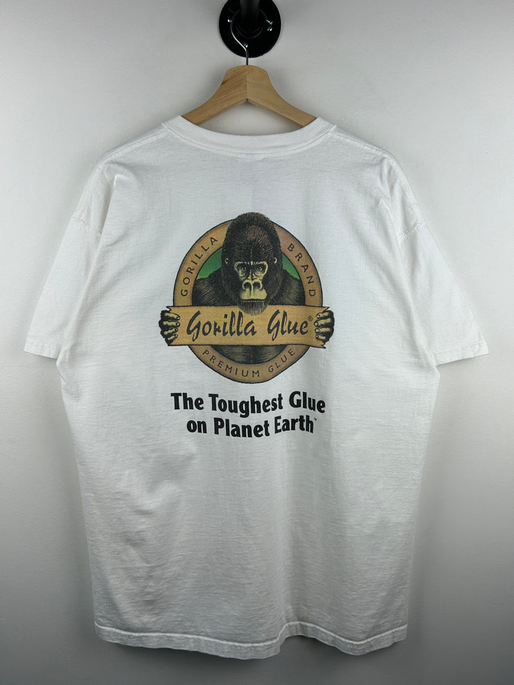 Vintage Gorilla Glue Promo White Tee