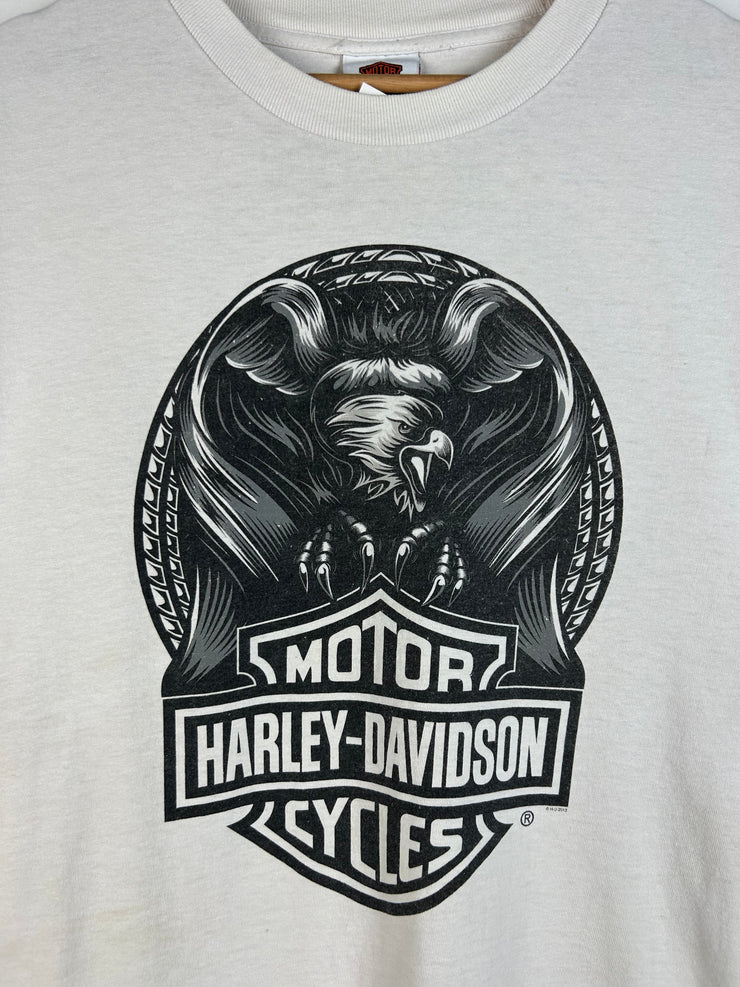 Vintage Harley Davidson Eagle Shenandoah White Tee