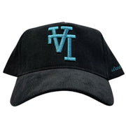 Studio 1999 LA Black & Teal Corduroy Snapback Hat