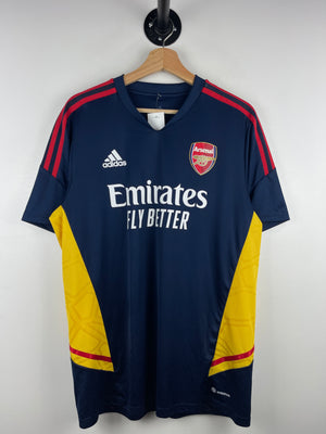 Adidas 2022-2023 Arsenal Training Navy Soccer Jersey