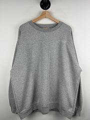Vintage 90s Carhartt Spellout Embroidered Grey Crewneck