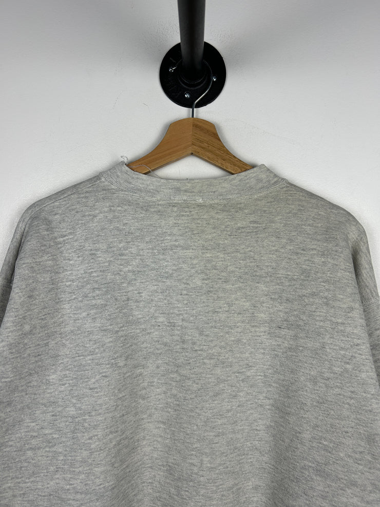 Vintage 90s Alex Bay Ducks Wilderness Grey Crewneck