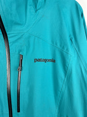 Vintage Patagonia Teal Hooded Light Shell Jacket