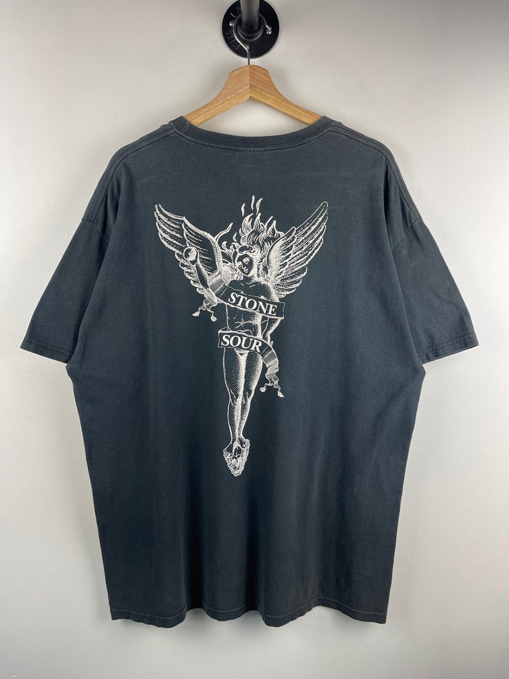 Vintage 2006 Stone Sour Band Black Tee