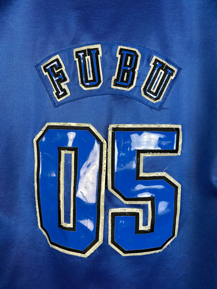 Vintage Y2K Fubu Southside Blue Football Jersey