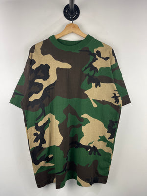 Vintage 90s Woodland Camo Tee