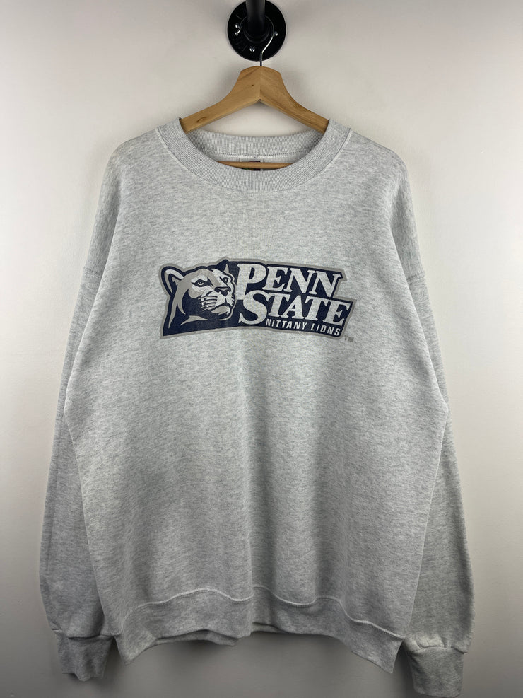 Vintage 90s Penn State Nittany Lions Grey Crewneck