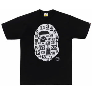 Bape 32nd Anniversary Ape Head Black Tee
