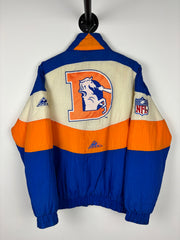 Vintage 90s NFL Apex Denver Broncos Blue Insulated Jacket