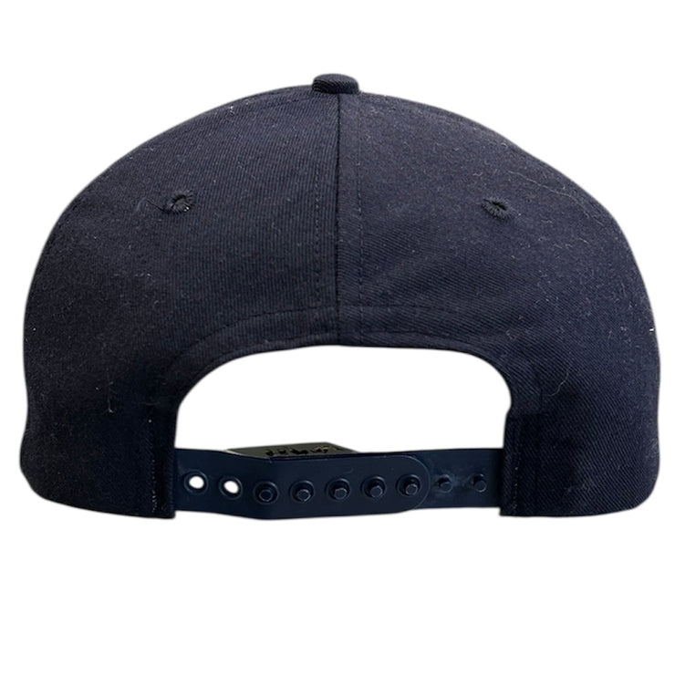 Vintage 90s FBI Federal Bureau Of Investigation Navy Snapback Hat