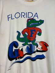 Vintage 90's Nutmeg Florida Gators White Tee