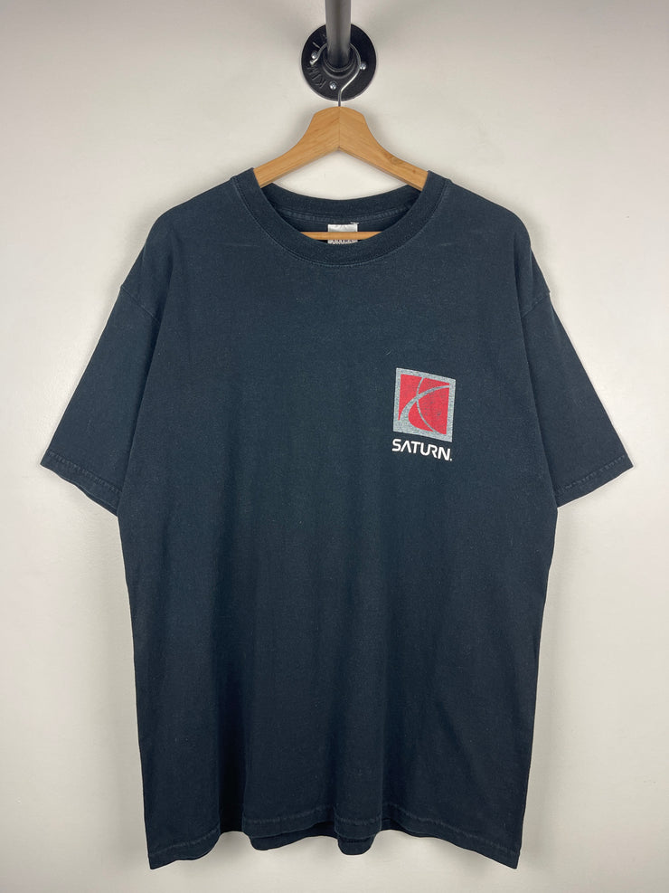 Vintage Saturn Cars Black Tee