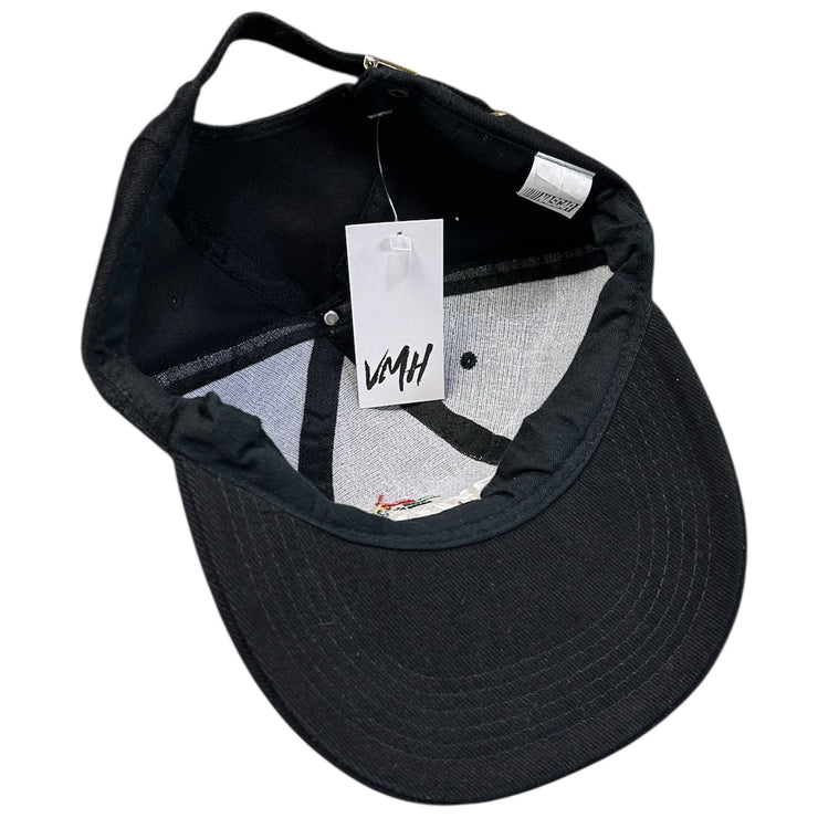 Vintage 90s Nascar Daytona International Speedway Budweiser Black Strapback Hat