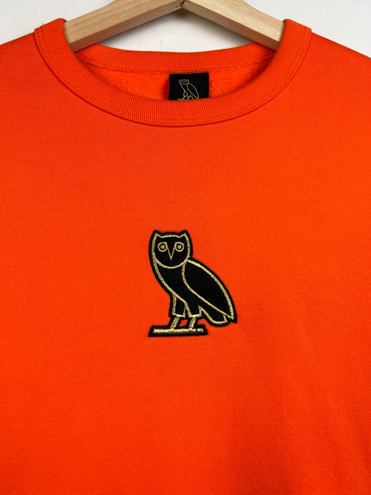OVO Owl Orange Crewneck