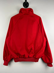 Vintage 90s STP Racing Team Fleece Lined Red Jacket