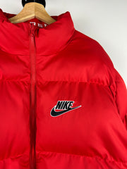 Supreme X Nike SS21 Red Reversible Puffer Jacket