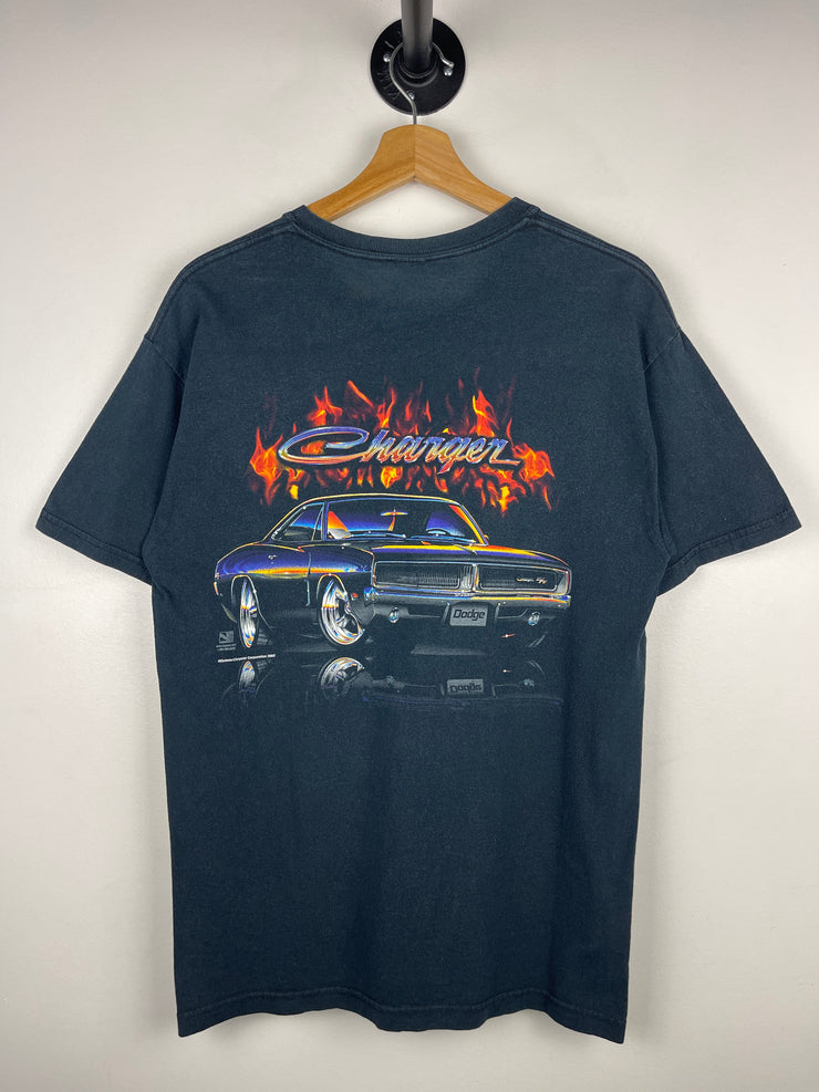 Vintage Dodge Charger Black Tee