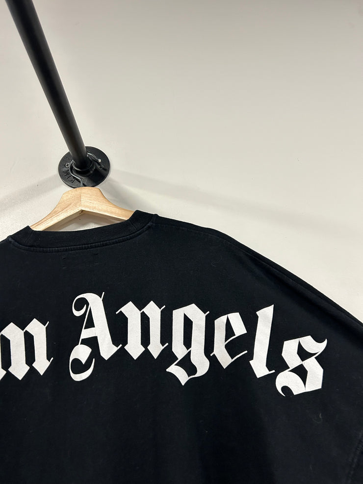 Palm Angels Spellout Black Long Sleeve