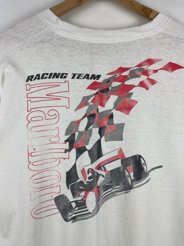 Vintage 90s Marlboro F1 Racing Team White Tee