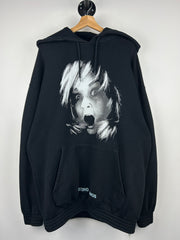 Off White Screaming Girl Arrows Black Hoodie