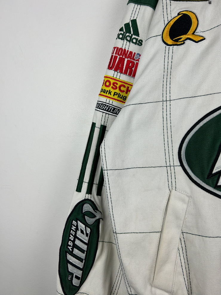 Vintage Nascar Chase Dale Jr AMP Energy White Racing Jacket