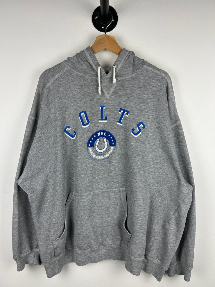 Vintage 90s NFL Indianapolis Colts Grey Hoodie