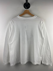 Vintage 90s NHL Buffalo Sabres Hebrew White Long Sleeve