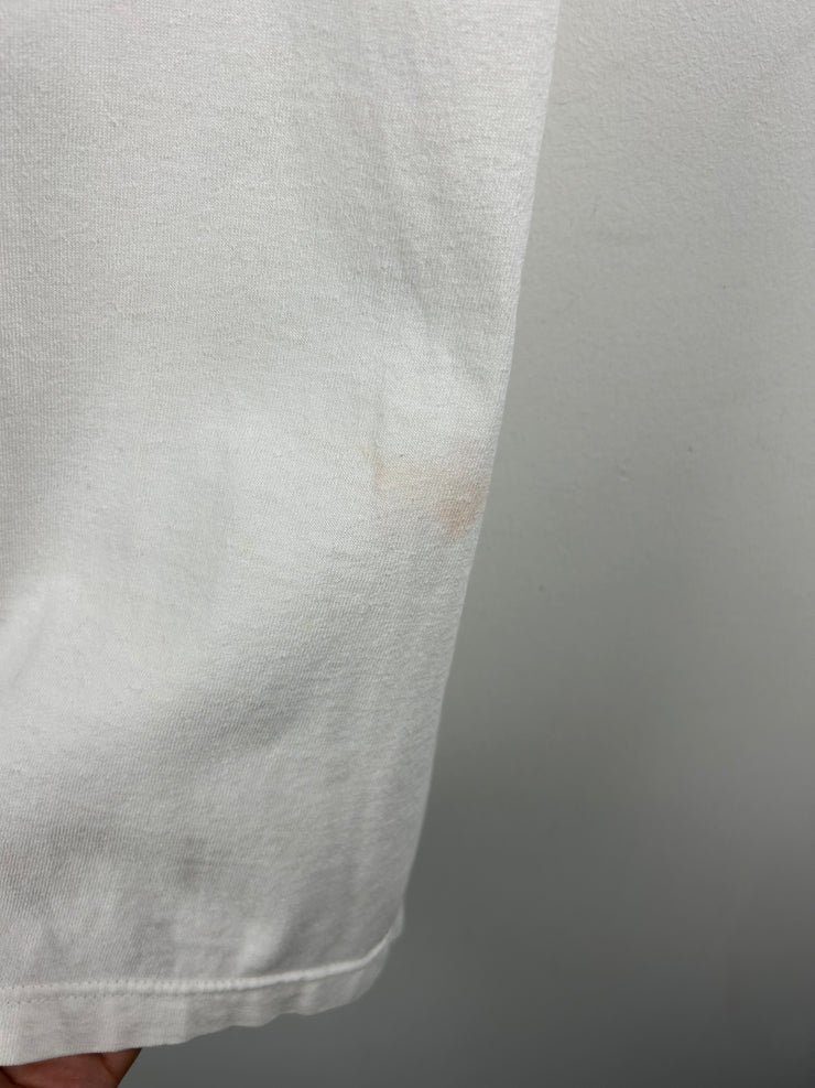 Vintage 90s Nike Golf Tiger Woods White Cut Off Tank Top