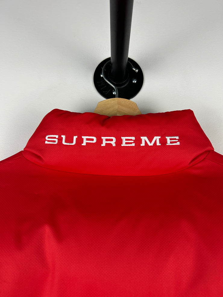 Supreme X Nike SS21 Red Reversible Puffer Jacket