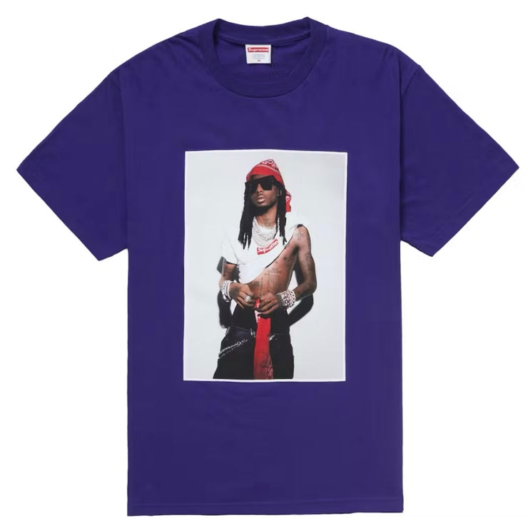 Supreme FW25 Playboi Carti Photo Purple Tee