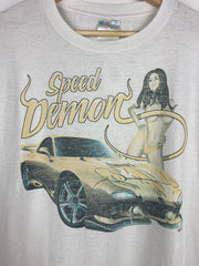 Vintage Mazda RX7 Speed Demons White Tee