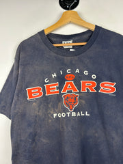Vintage NFL Lee Sport Chicago Bears Faded Navy Tee