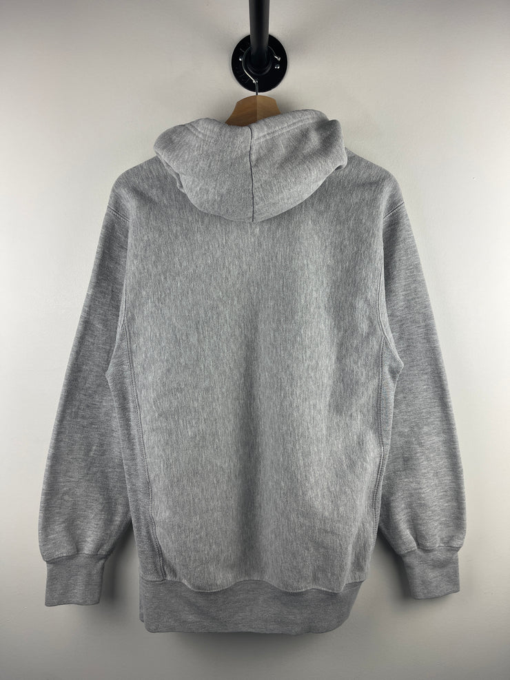Vintage Pro Weave UCONN Spellout Grey Hoodie