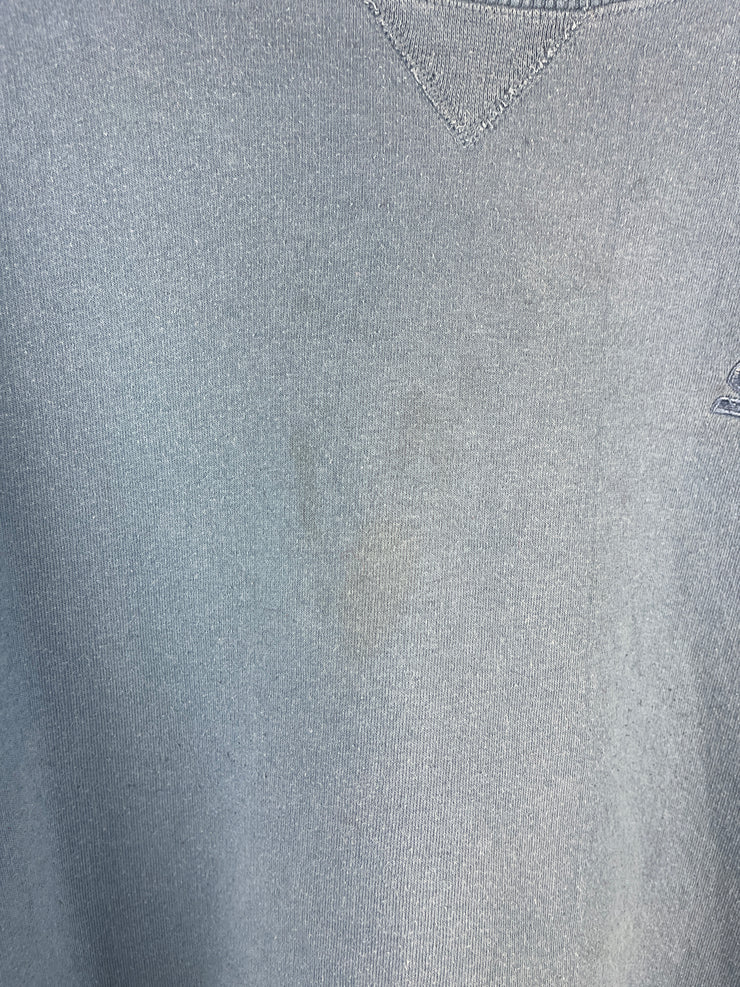 Vintage Starter Embroidered Blank Baby Blue Crewneck