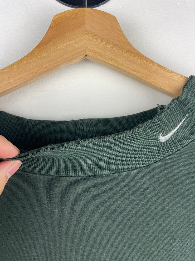Vintage Nike Golf Green Mock Neck Long Sleeve