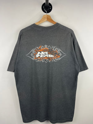 Vintage No Fear Dragon Grey Tee