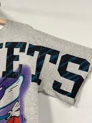 Vintage 90's Charlotte Hornets Grey Magic Johnson Tee