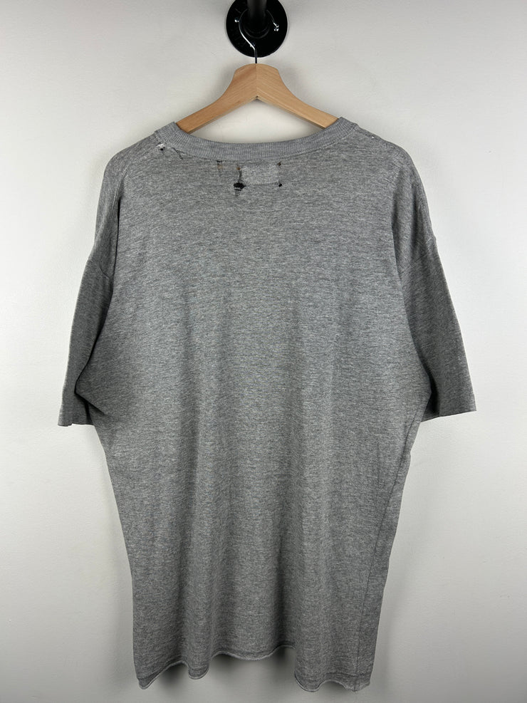 Vintage 90s NFL Philadelphia Eagles Distressed Grey Tee