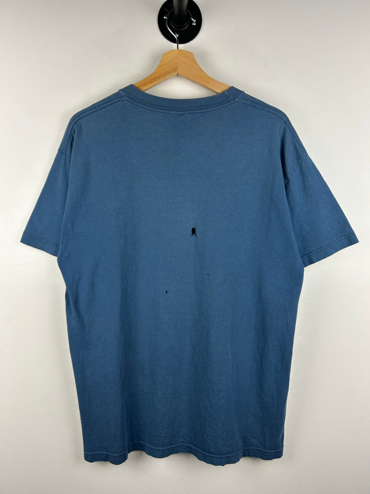 Vintage 90s Phish Band Faded Blue Tee