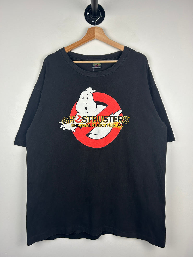 Vintage 90s Universal Studios Ghostbusters Black Tee