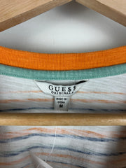Guess X Asap Rocky Orange Striped Long Sleeve