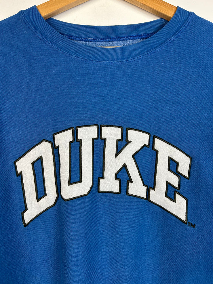 Vintage Y2K Steve & Barrys Duke Blue Crewneck