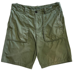 Vintage Eddie Bauer Green Military Shorts