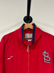 Vintage 90's St. Louis Cardinals Red Reebok Windbreaker