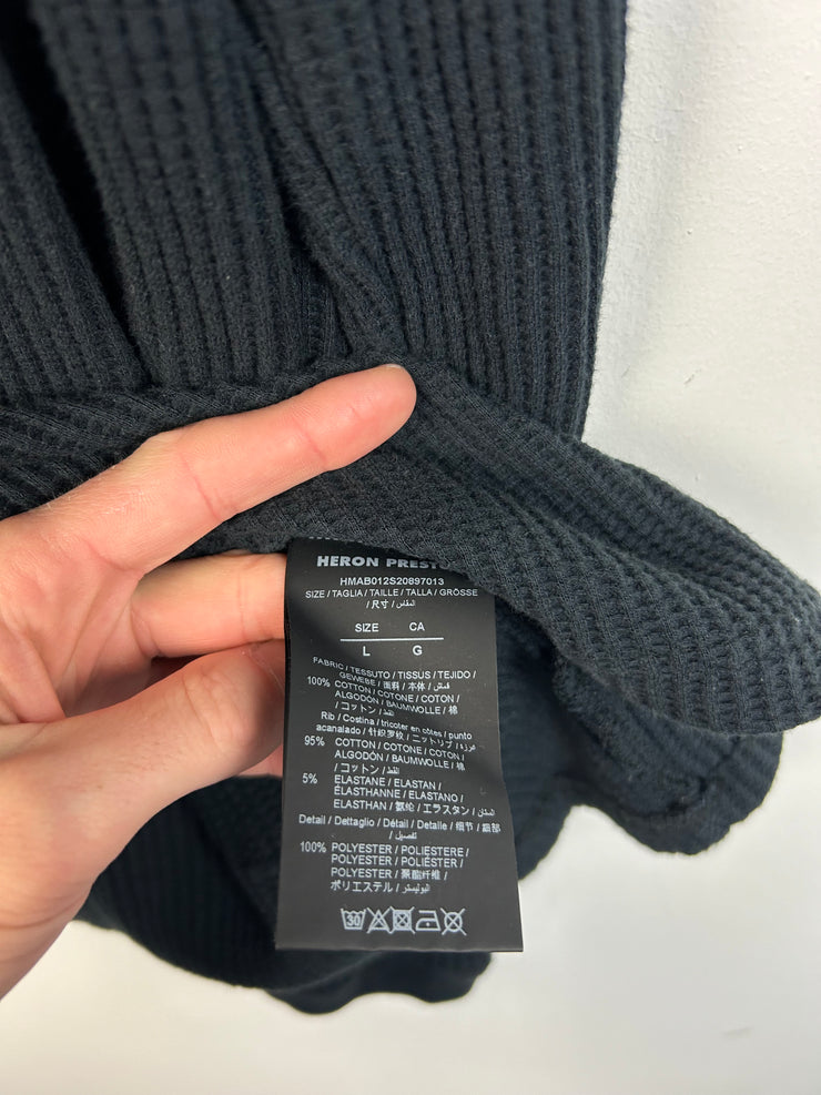 Heron Preston Black Thermal Long Sleeve