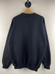 Vintage 90s Disney Puma Winnie The Pooh Think Honey Embroidered Black Crewneck