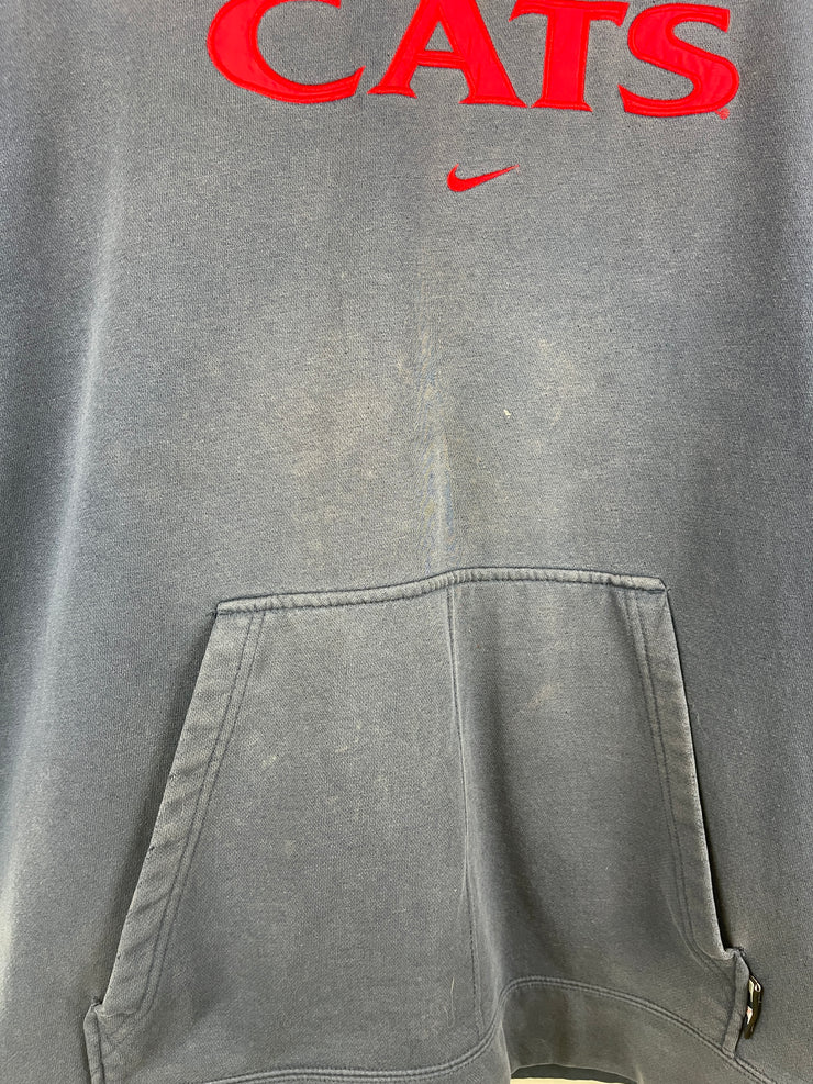 Vintage Nike Arizona Wildcats Embroidered Navy Hoodie