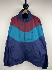 Vintage 90s USA Olympics Navy & Teal Windbreaker