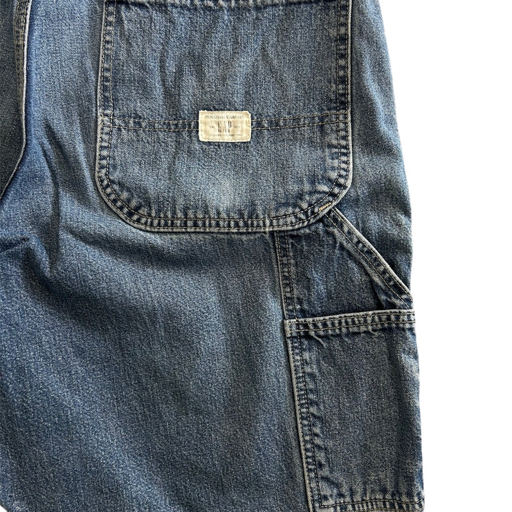 Vintage Gap Carpenter Blue Denim Shorts