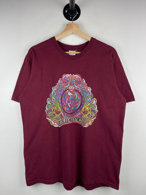 Supreme SS19 Knot Burgundy Tee